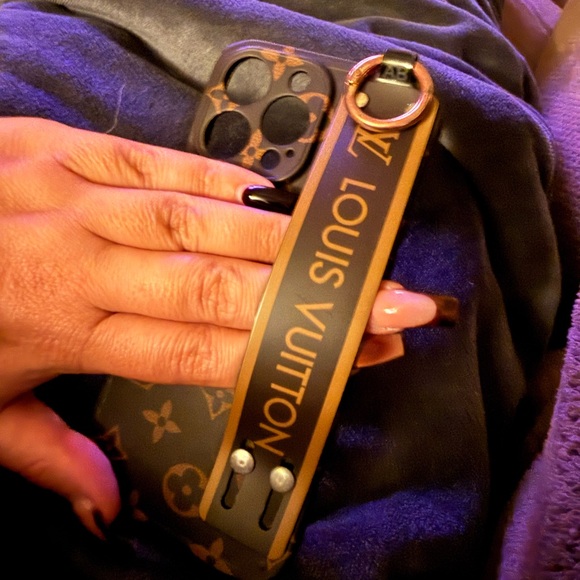 Gold & Brown Phone Case - Picture 3 of 3